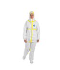 Tuta impermeabile DISPOGUARD4000 mono lampo cappuccio, Cat. III Tipo 3/4/5/6 (XL