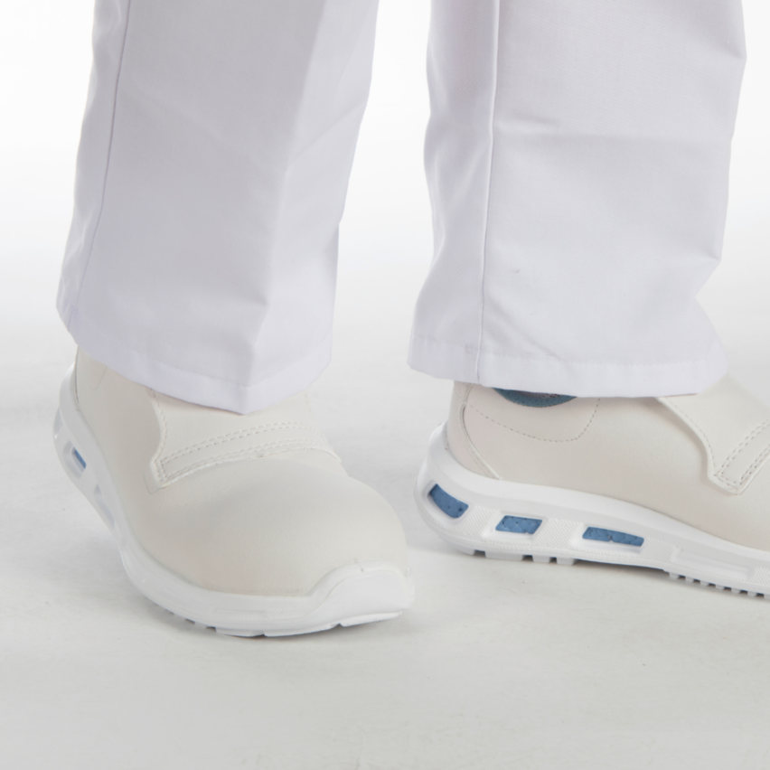 BLANCO -Mocassin bas